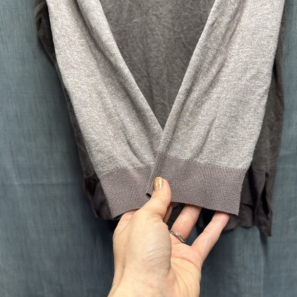 Micheal studio tan sweater size 1X - Picture 5 of 9